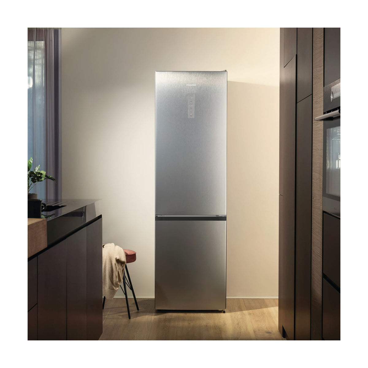 Frigorífico combi Hisense RB5P410SACC de 413 l, Total No Frost