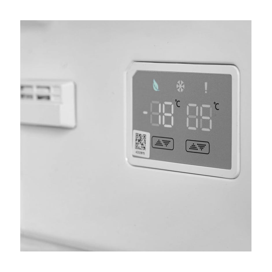 Frigorífico combi Exquisit KGC350-NF-040E blanco, Total No Frost, 295 l