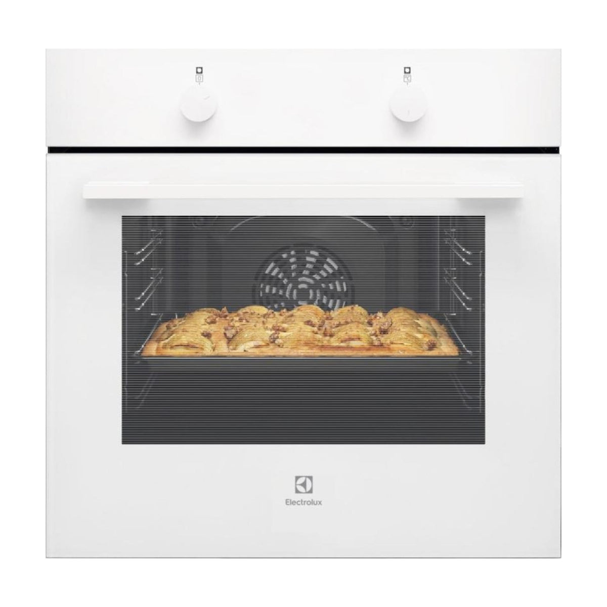 Horno multifunción Electrolux CKB101W de 65 l con AquaClean, blanco