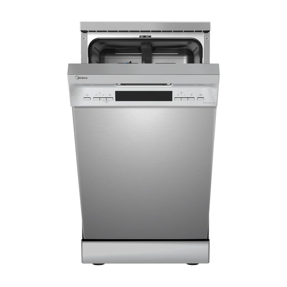 Lavavajillas Midea MFD45S200X.2-ES de 45 cm, 10 cubiertos y WiFi