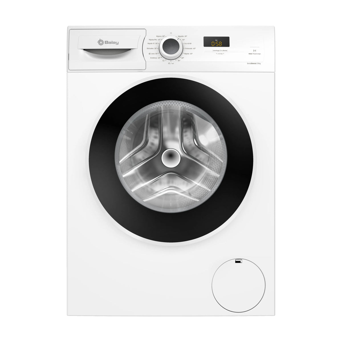 Lavadora Balay 3TS286BA de 8 kg y 1200 rpm