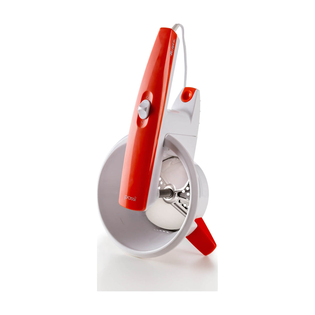 Pasapurés eléctrico Ariete Passì Orange 2.0 0261/20, 25 W y 3 discos