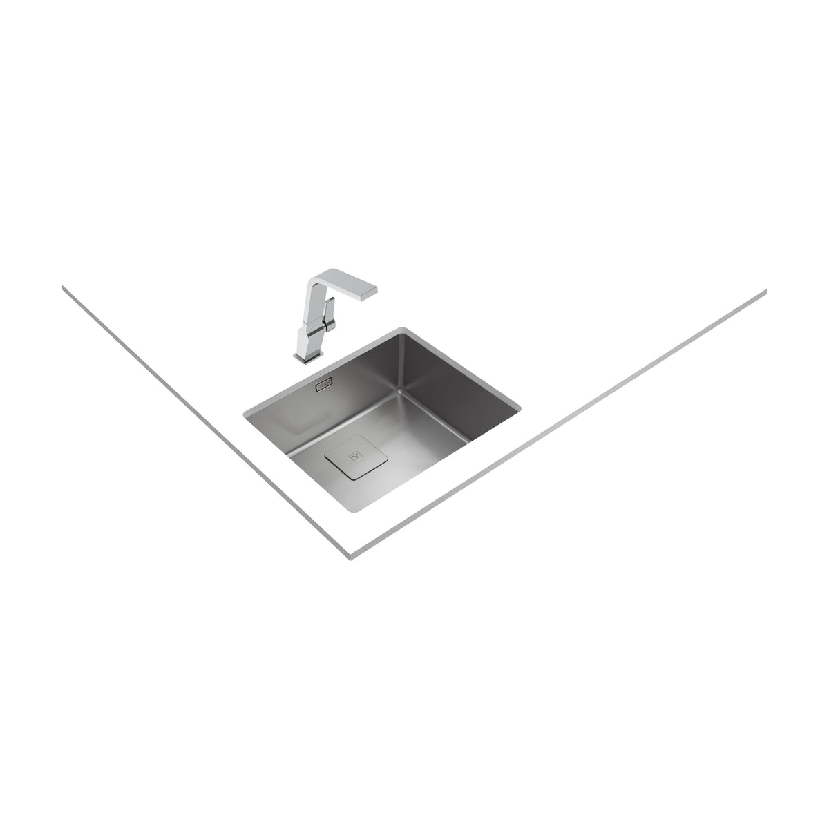 Fregadero Teka FlexLinea RS15 50.40 M-XT PureClean, inox, una cubeta