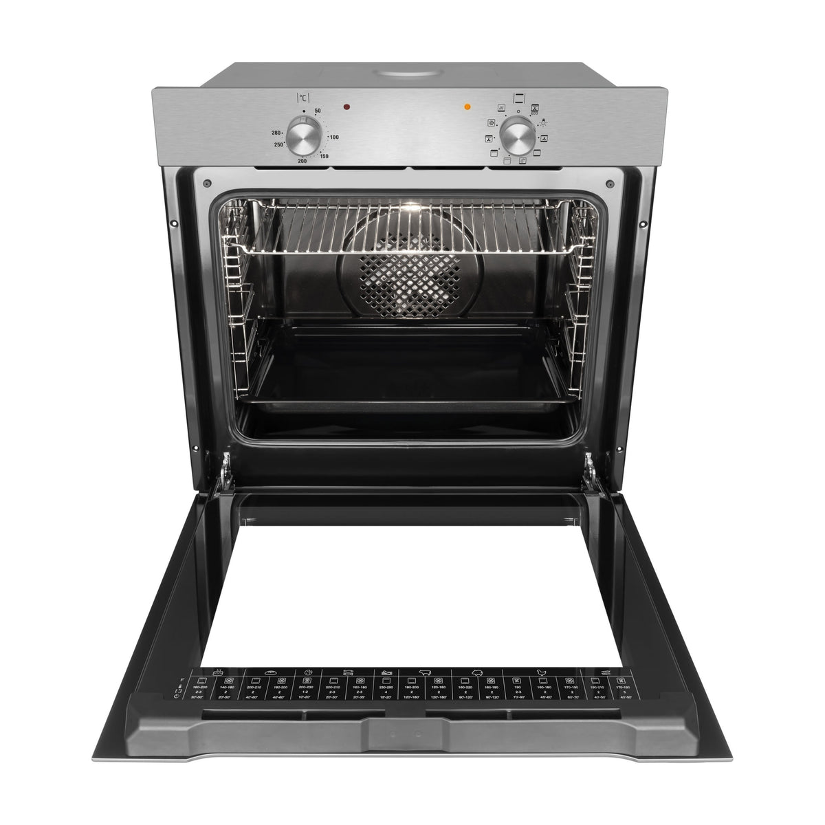 Horno multifunción Fagor Classic Inox 9H-110BX, 77 litros y 9 funciones