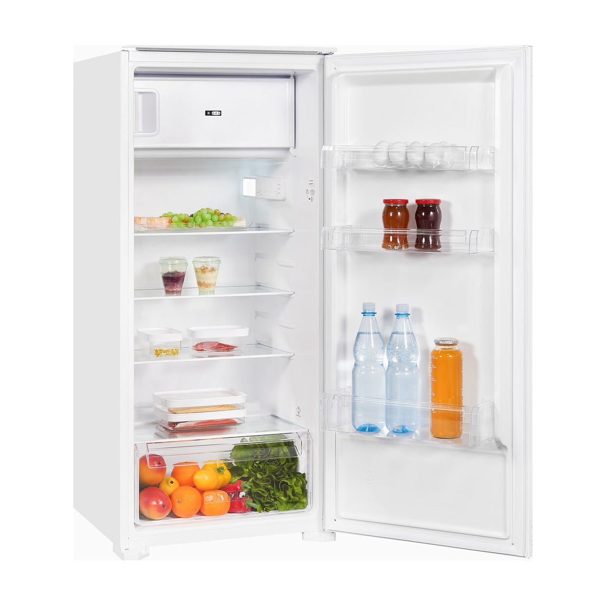 Frigorífico integrable Exquisit EKS201-4-E-040E de una puerta, 181 l, clase E