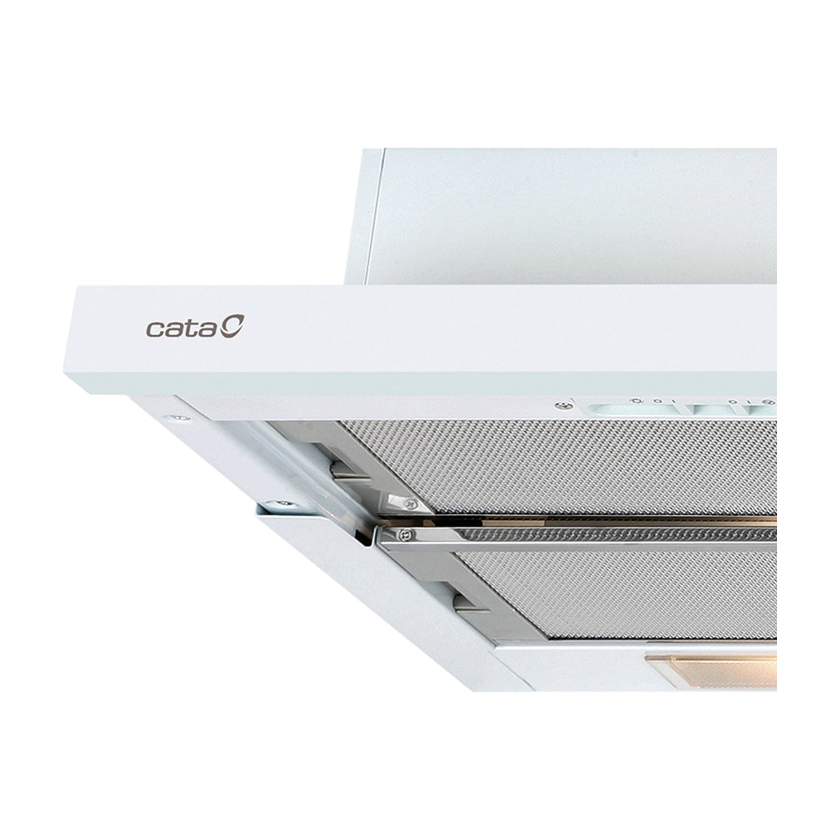 Campana telescópica Cata TF-5260 WH blanca, 60 cm, LED