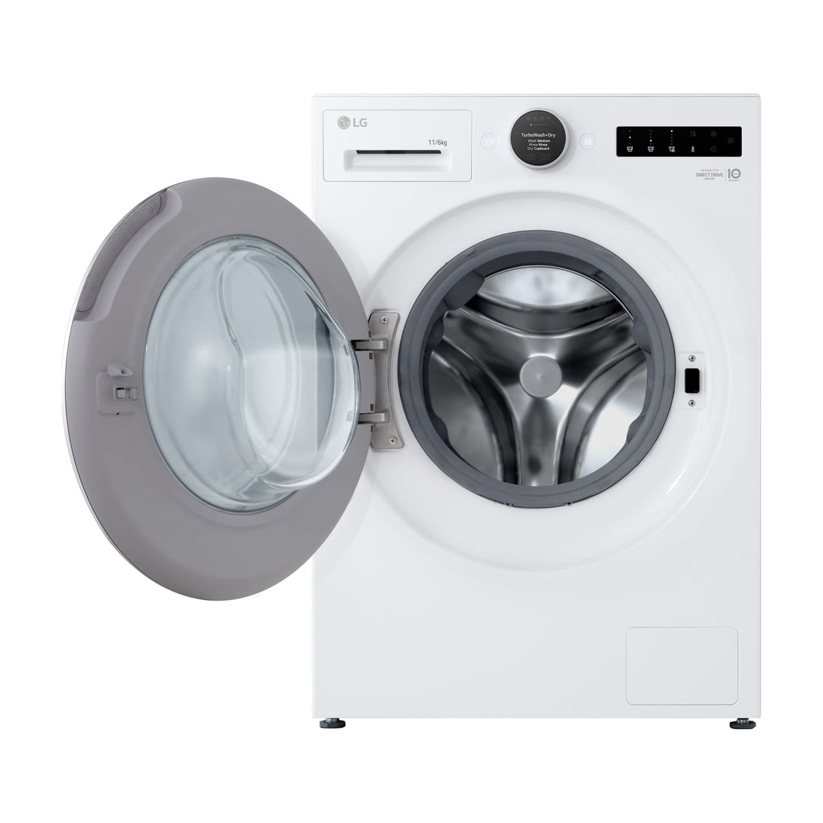 Lavasecadora LG WHX9016TLC de 11/6 kg con bomba de calor y Wi-Fi