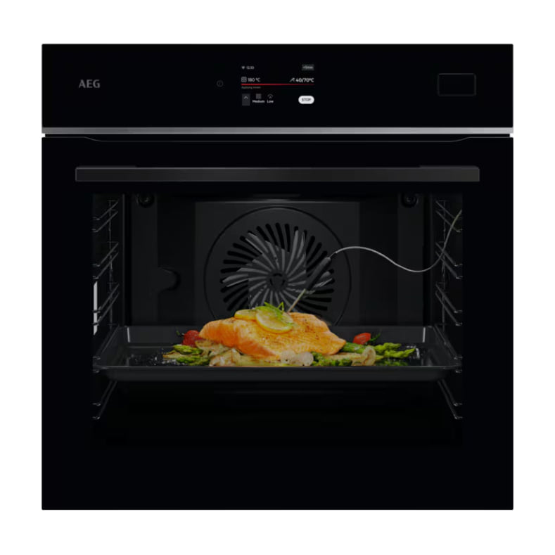 Horno a vapor AEG TB8SB73ZAB de 70 litros con WiFi