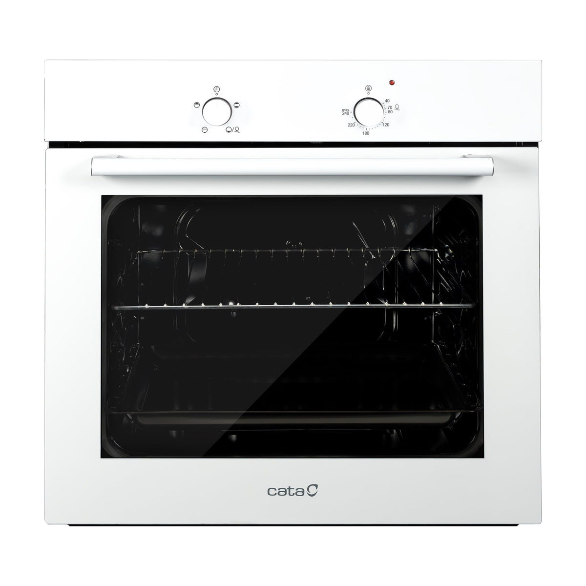 Horno CATA SES 6004 WH de 62 litros, blanco y limpieza AquaSmart