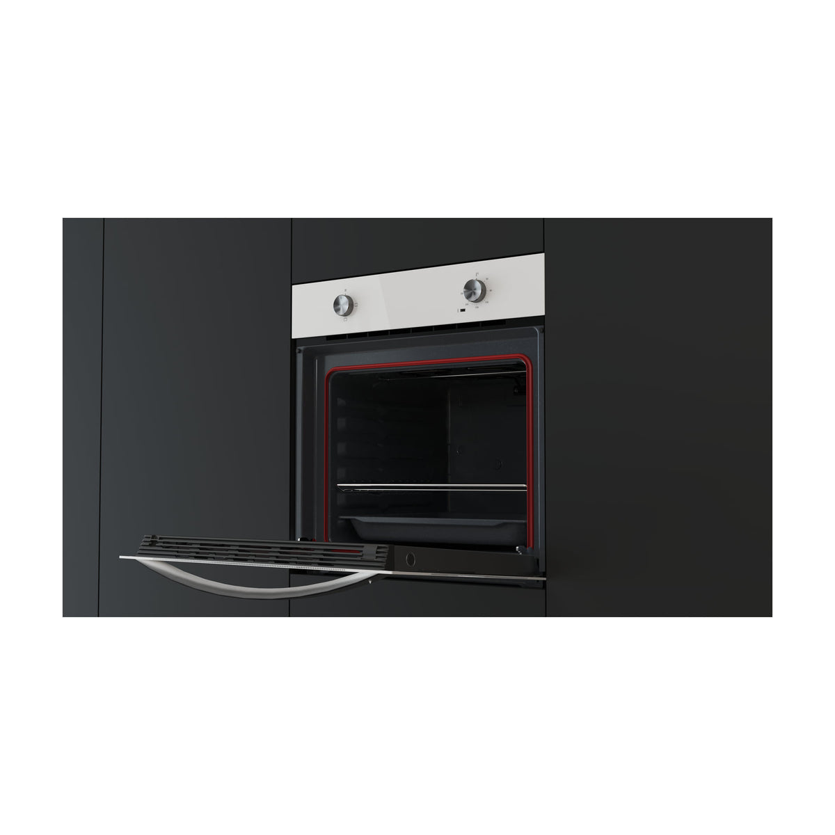 Horno convencional Teka NEO HBB 4350 WH, 72 litros, blanco