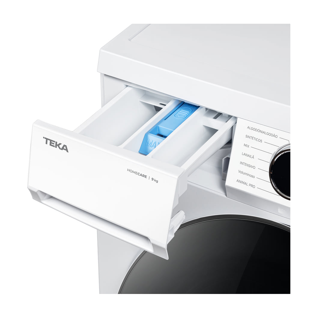 Lavadora Teka WM 10841 W SP de 8 kg y 1400 rpm