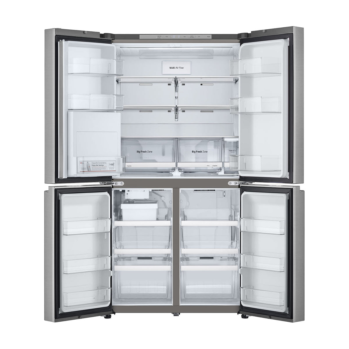 Frigorífico americano LG GMF961PY3E de 645 l, inox antihuellas