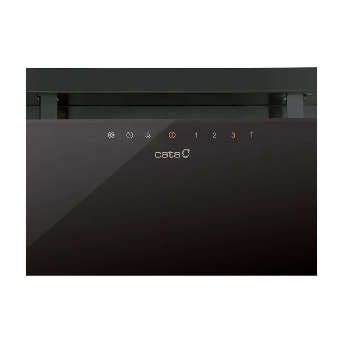 Grupo filtrante Cata GC Dual 45 BK, cristal negro y extracción turbo de 820 m³/h