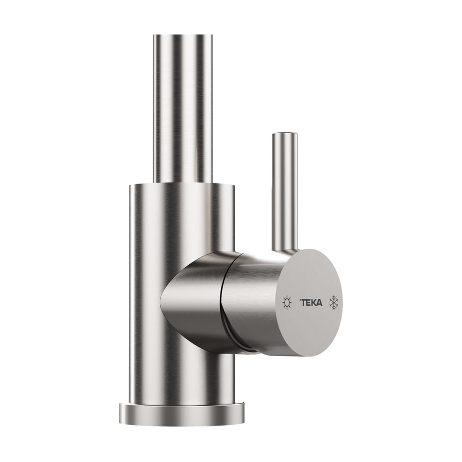 Grifo de cocina Teka UNI 9330 XP monomando, inox y caño alto
