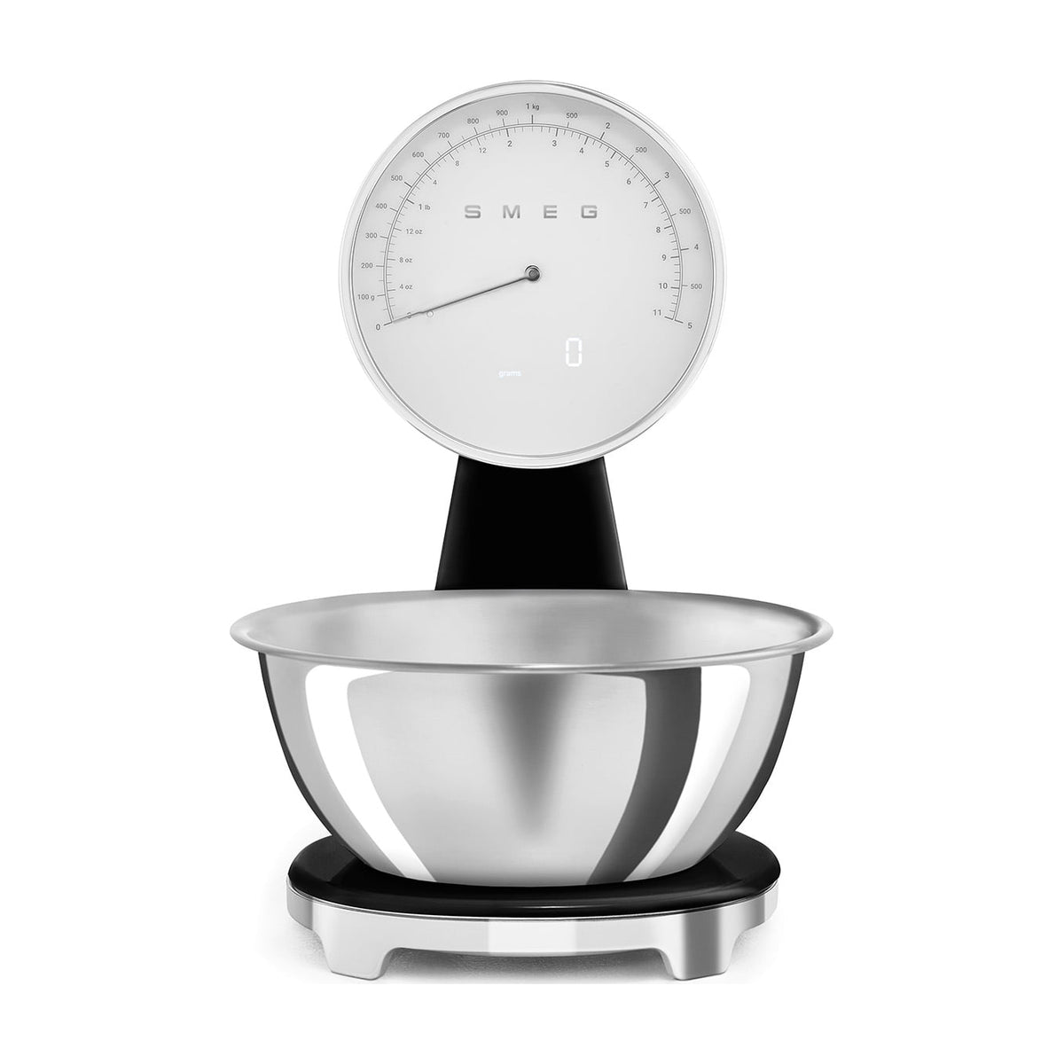 Báscula de cocina Smeg KSF01BLWW, 5 kg y batería recargable