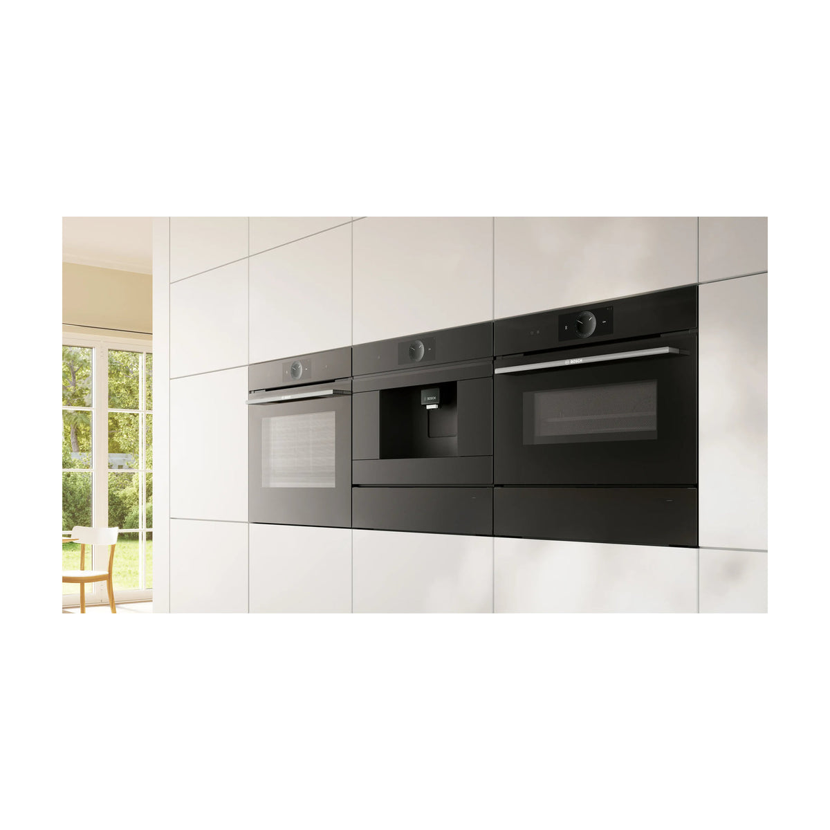 Cafetera integrable Bosch CTL7181B0 con Home Connect y 19 bares