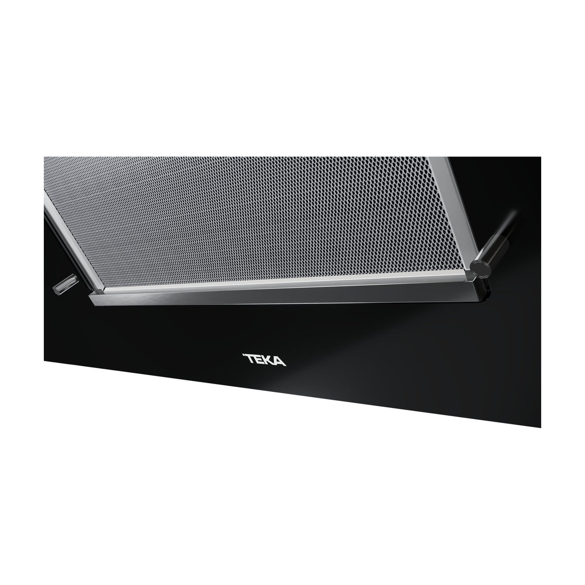 Campana decorativa Teka DVT PRO 98780 TCS BK de 90 cm en cristal negro