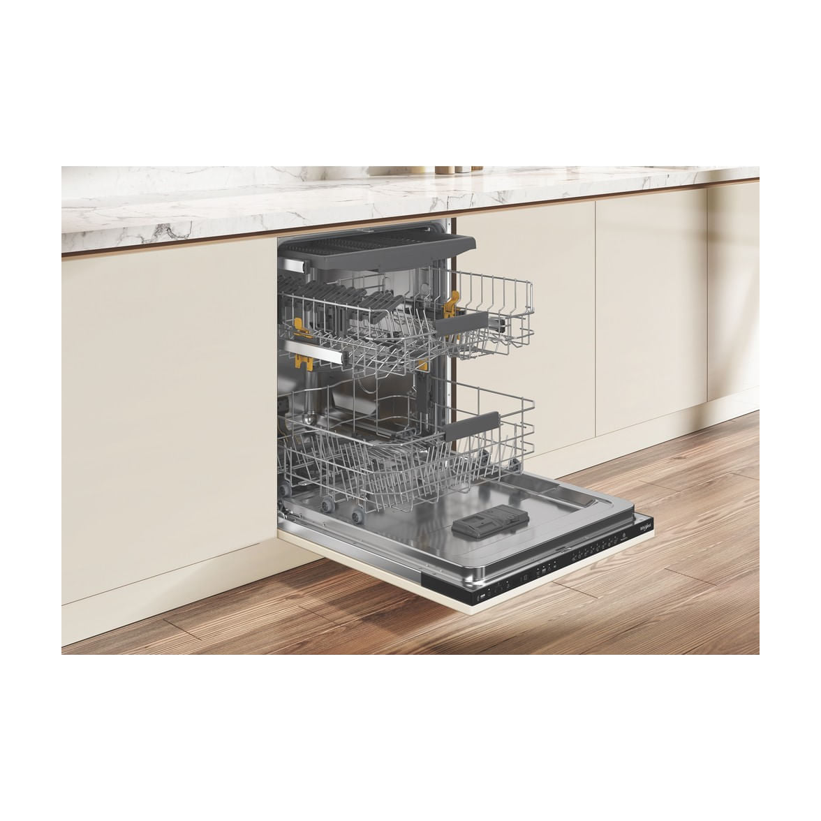 Lavavajillas integrable Whirlpool WH6ITC14B4N6LWS, 14 cubiertos y clase C