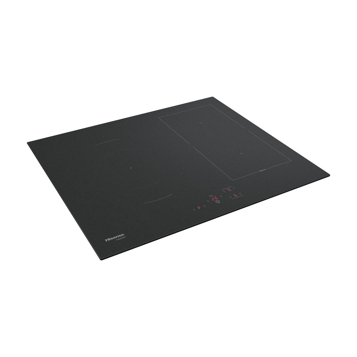 Placa de inducción Hisense HI6321MSC, negro mate y zona flexible