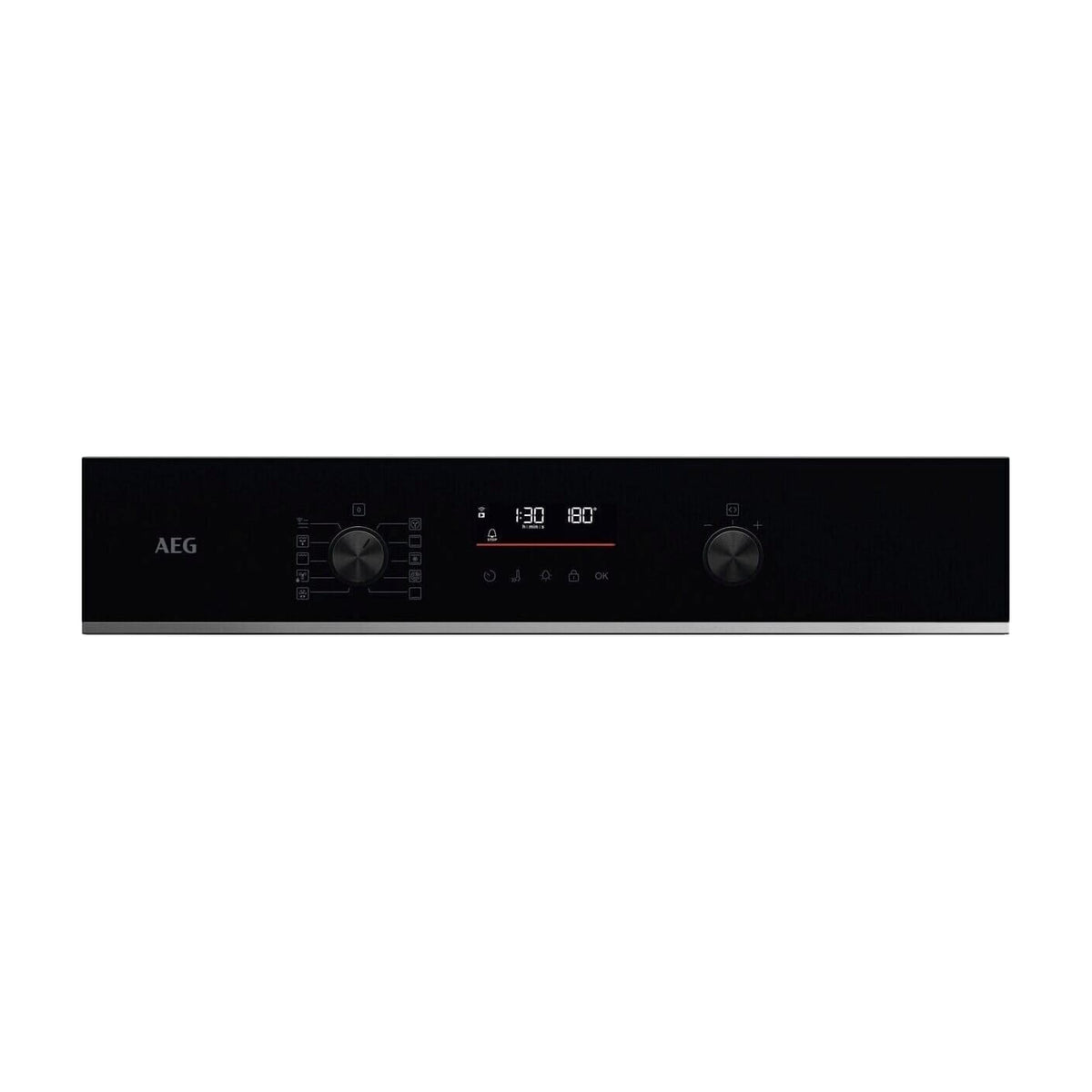 Horno multifunción AEG GU5PB41FSB pirolítico de 72 l con Wi-Fi