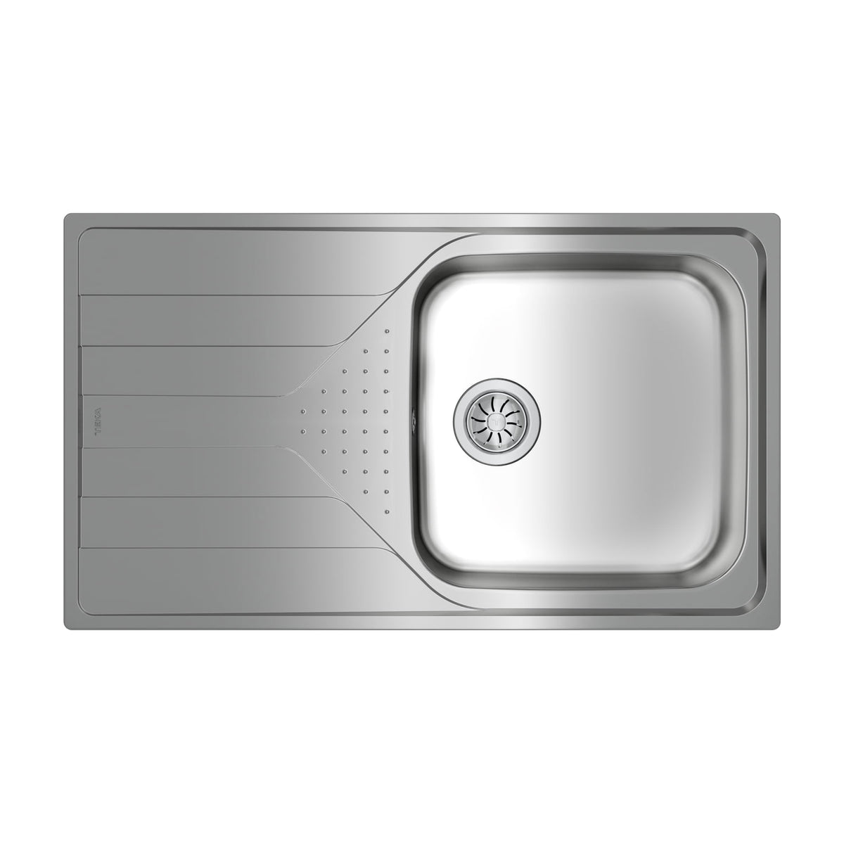 Fregadero Teka Universe 50 T-XP 1C 1E Plus I, inox con escurridor izquierdo
