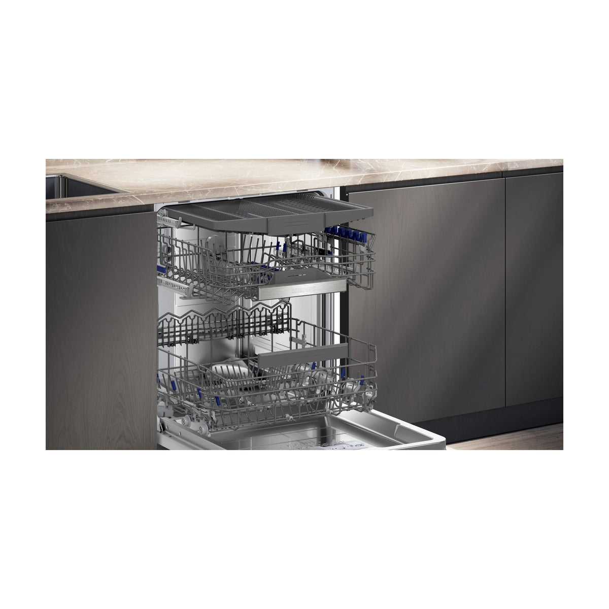 Lavavajillas integrable Siemens SX75ZX17CE de 14 cubiertos con secado por zeolitas