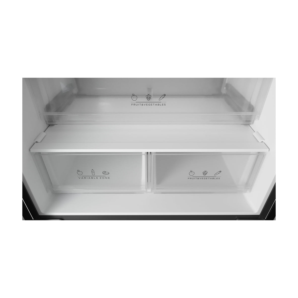 Frigorífico americano Teka RFD 77825 GBK EU, 516 l, cristal negro