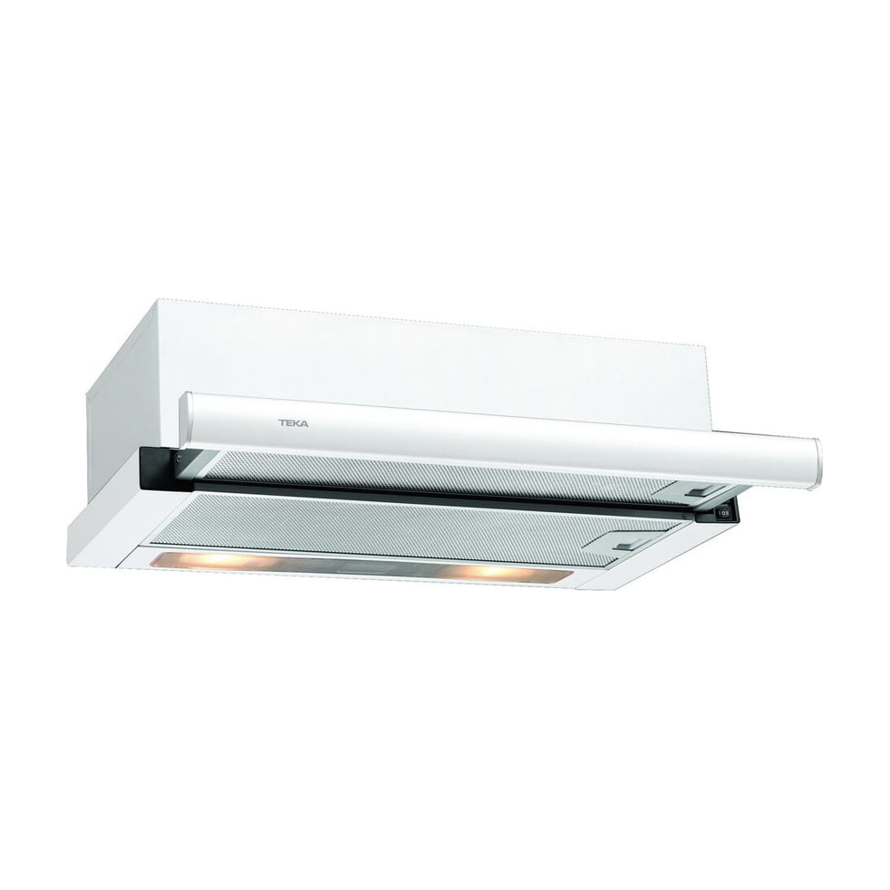 Campana telescópica Teka TL 6310 W blanca, 60 cm y LED