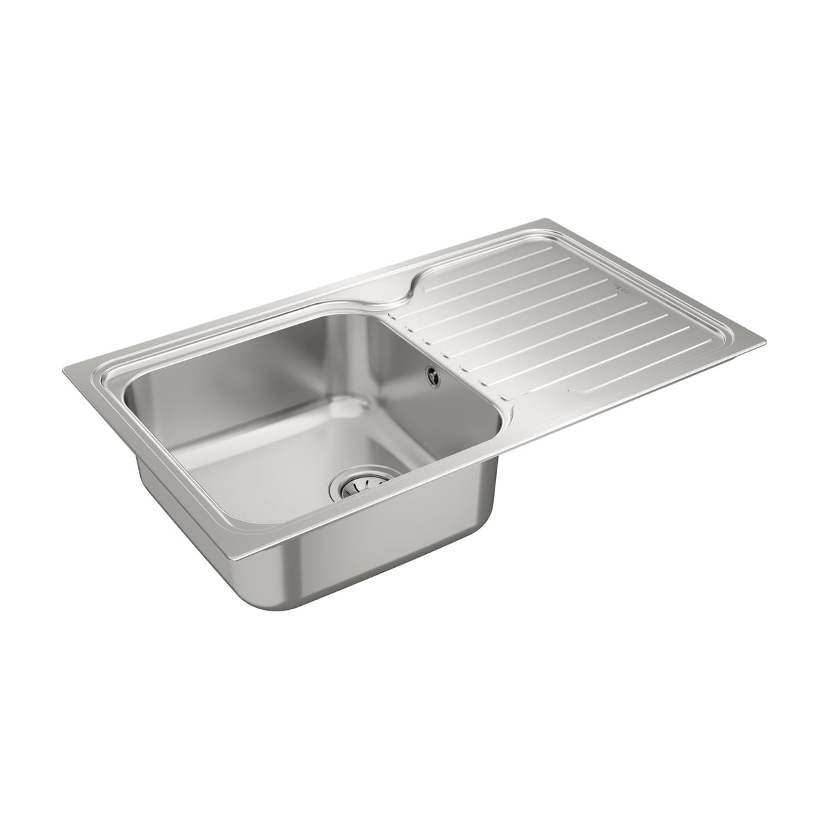 Fregadero Teka Classic 1C 1E de acero inoxidable con escurridor reversible