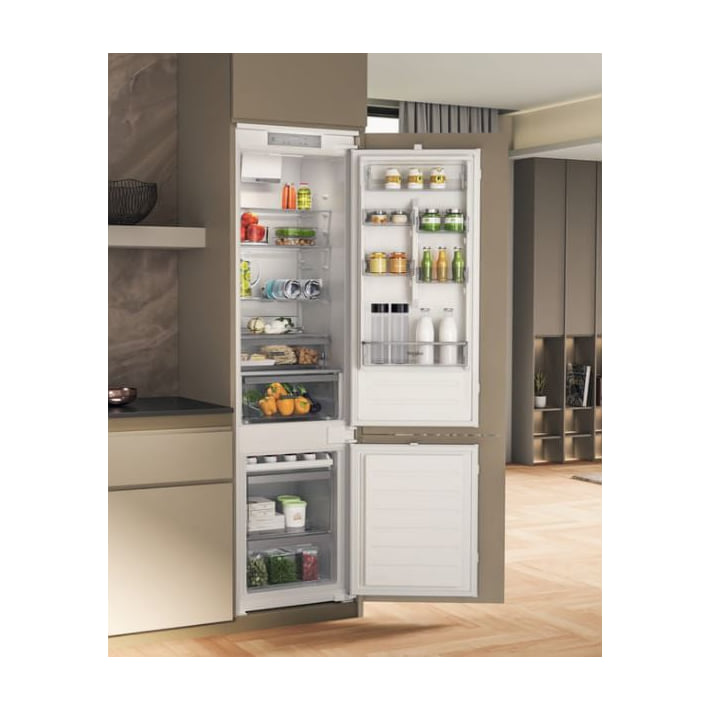 Frigorífico combi integrable Whirlpool WHC20D013D1 de 300 l, clase E