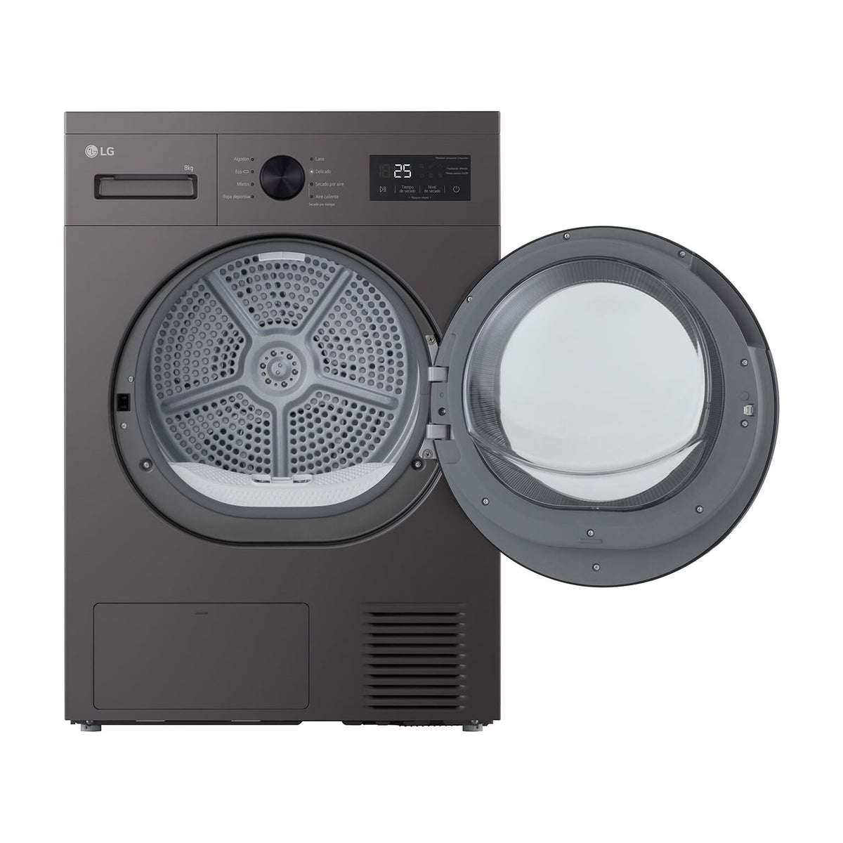 Secadora LG RHA1008NDK con bomba de calor y capacidad de 8 kg