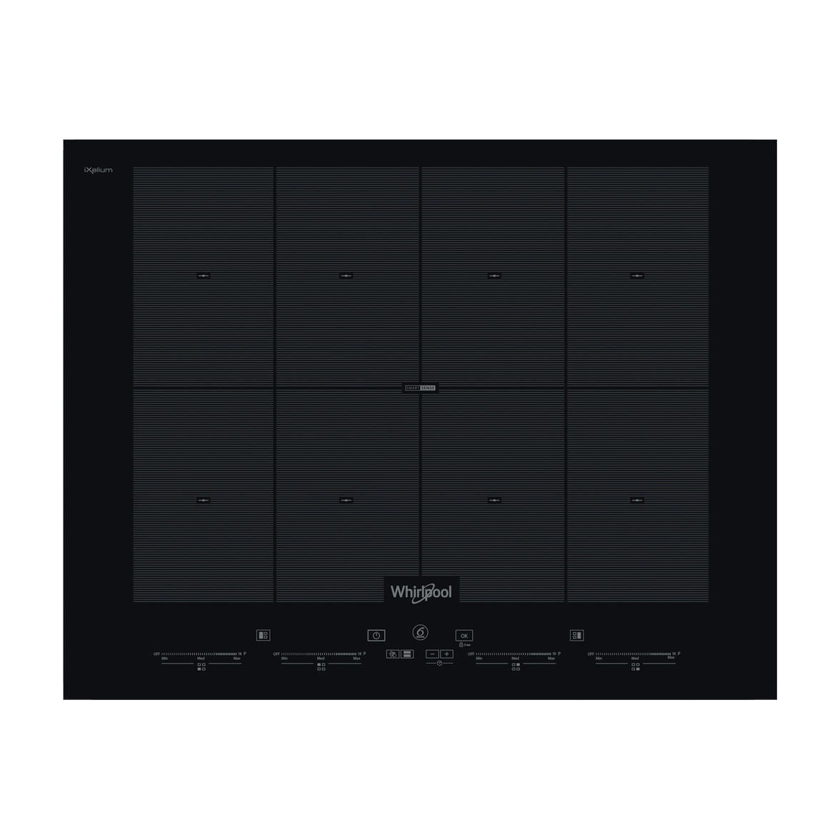 Placa de inducción Whirlpool SMO 658C/NE de 65 cm con FlexiFull
