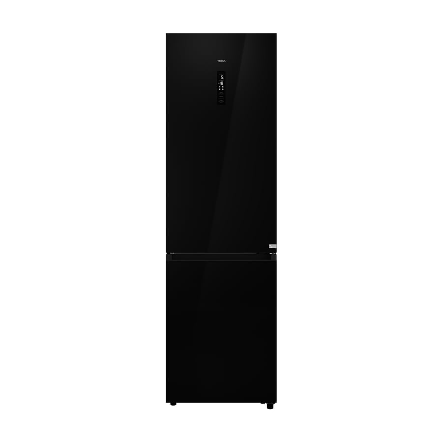 Frigorífico combi Teka RBF 88670 GBK, cristal negro, Total No Frost