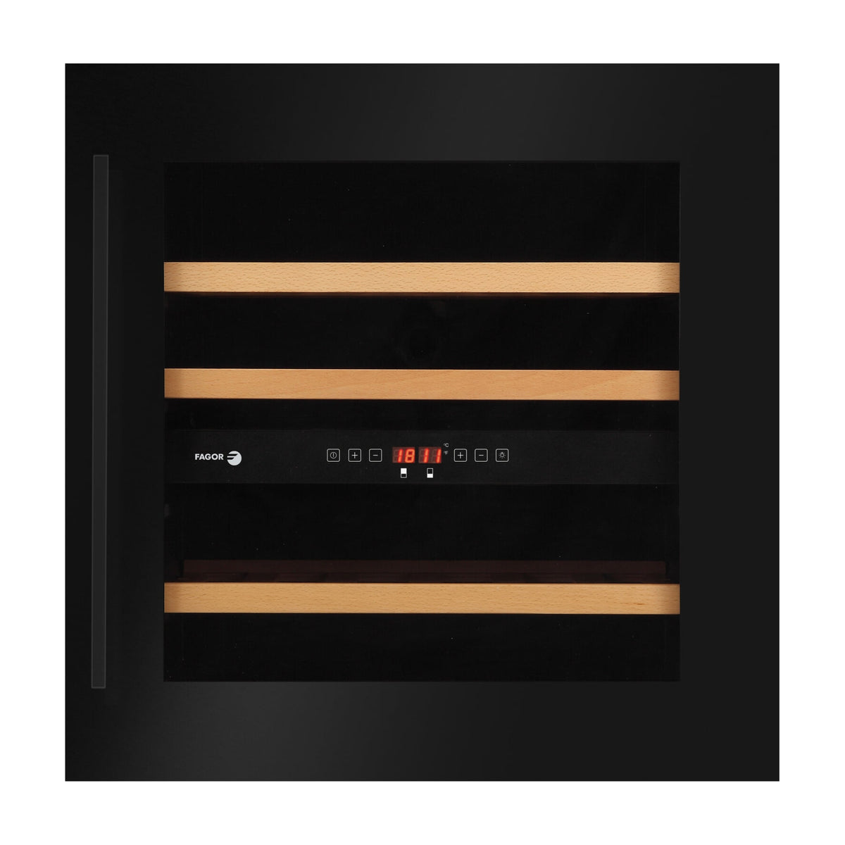 Vinoteca integrable Fagor 3WCI-6040N de 34 botellas y 2 zonas