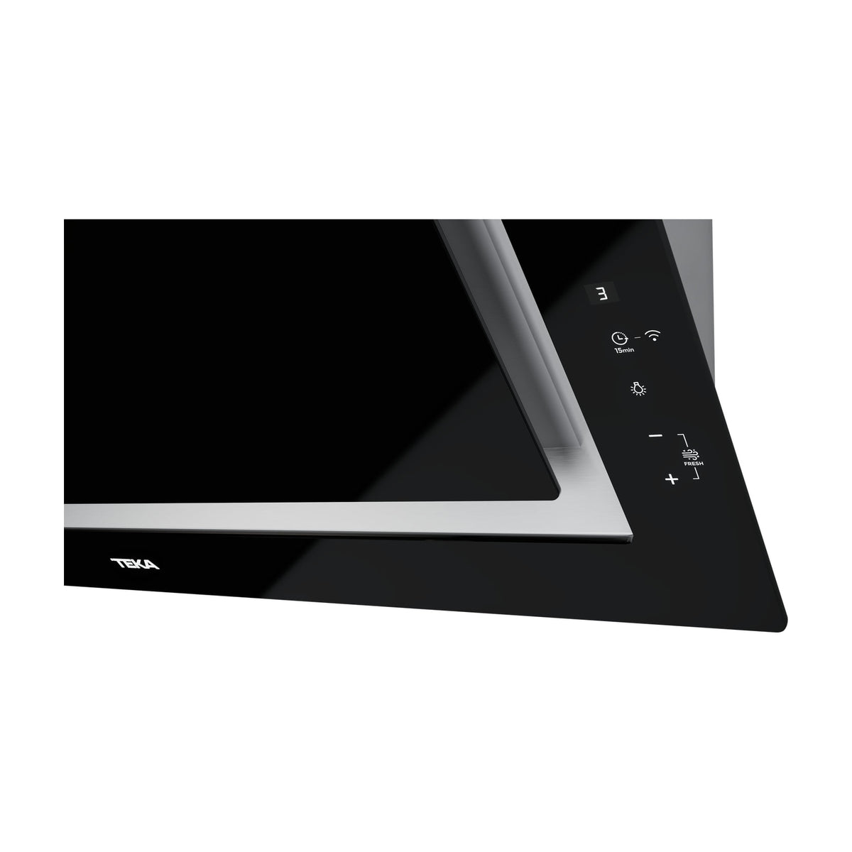 Campana decorativa Teka DLV 99677 TOS BK de 90 cm con Wi-Fi y HobToHood