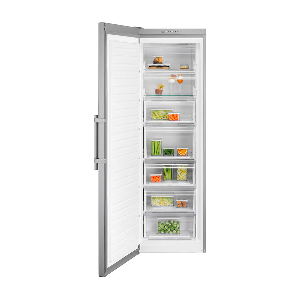 Congelador vertical Electrolux LUT6NE28U No Frost de 280 l, inox