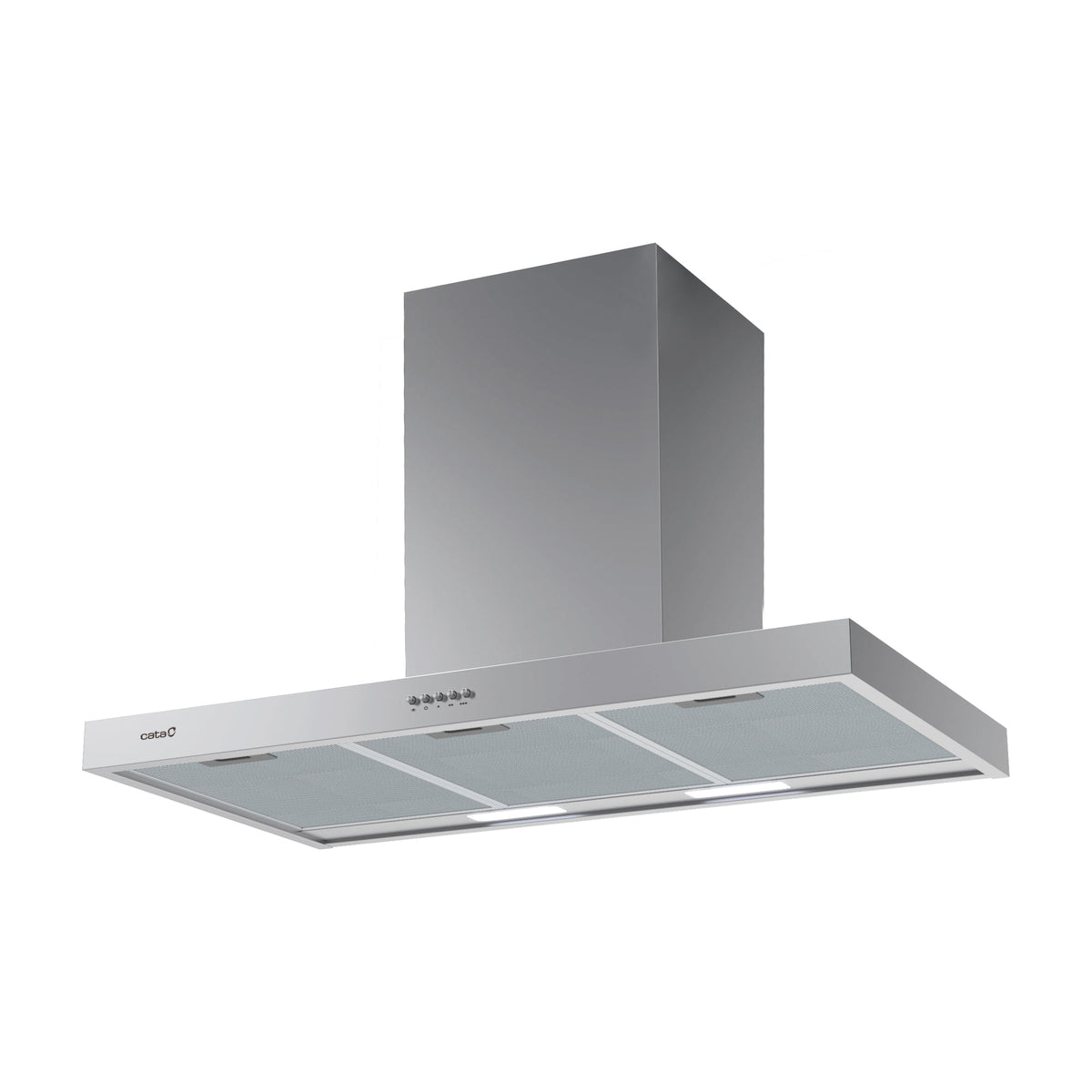 Campana decorativa CATA S PLUS 9010 X, 90 cm, 637 m³/h