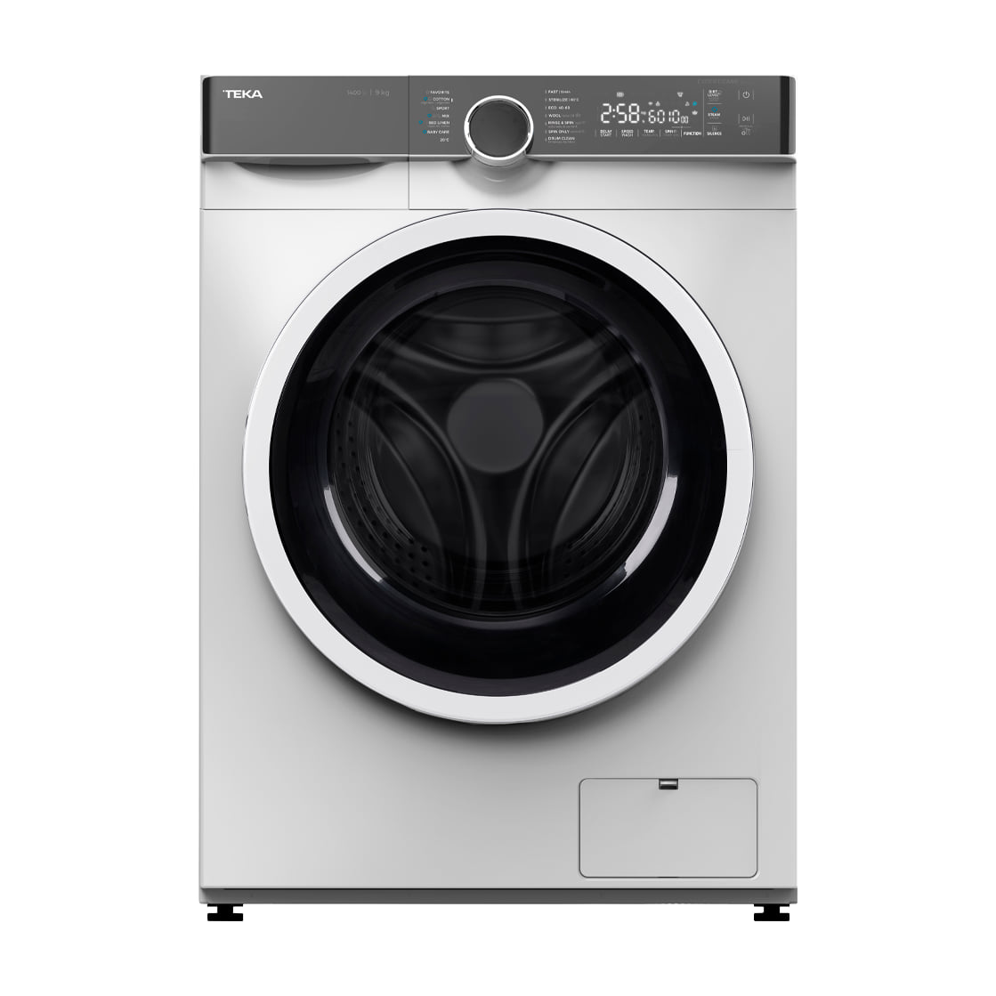 Lavadora Teka WMK 70940 WH de 9 kg y 1400 rpm