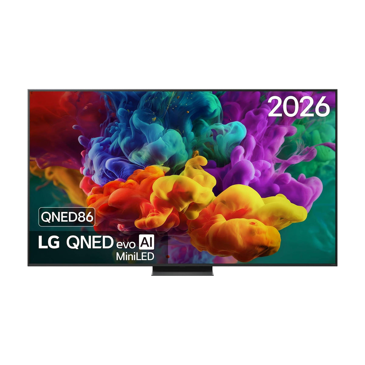 Televisor LG 86QNED86B6B de 86 pulgadas Mini LED 4K con webOS