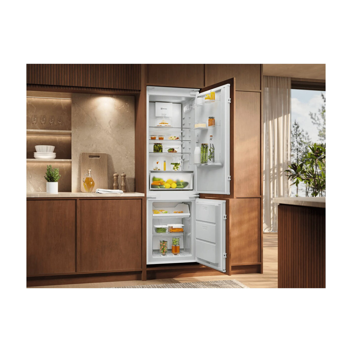 Frigorífico combi Electrolux ENA7CE18S3 integrable, 248 l, Total No Frost