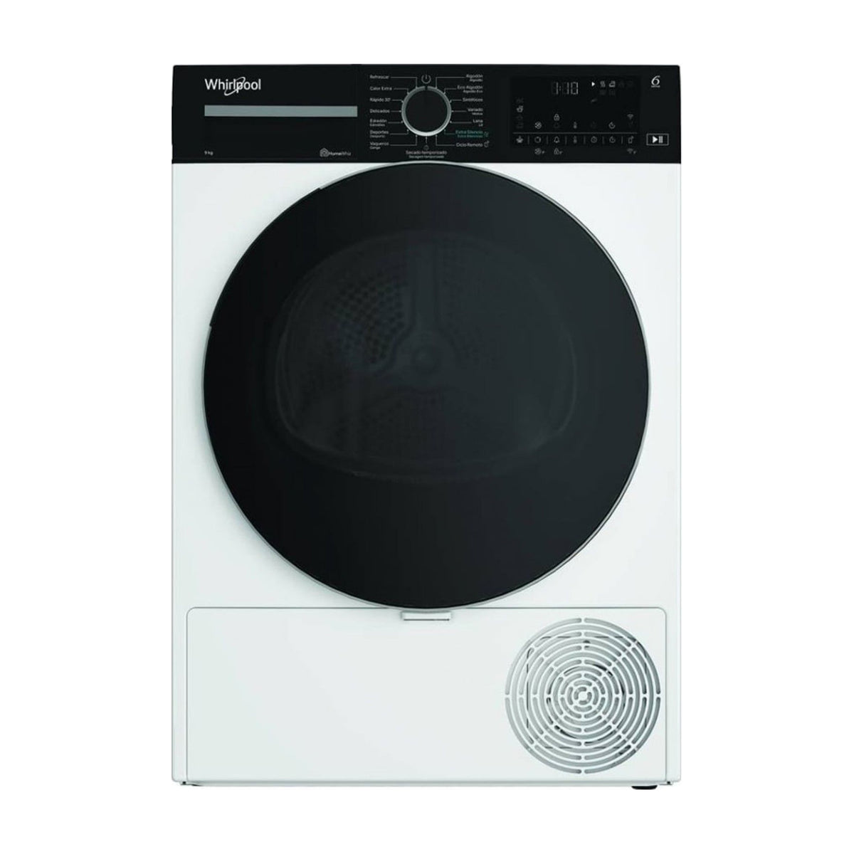 Secadora Whirlpool C WD 94M WBS SPT, 9 kg y bomba de calor