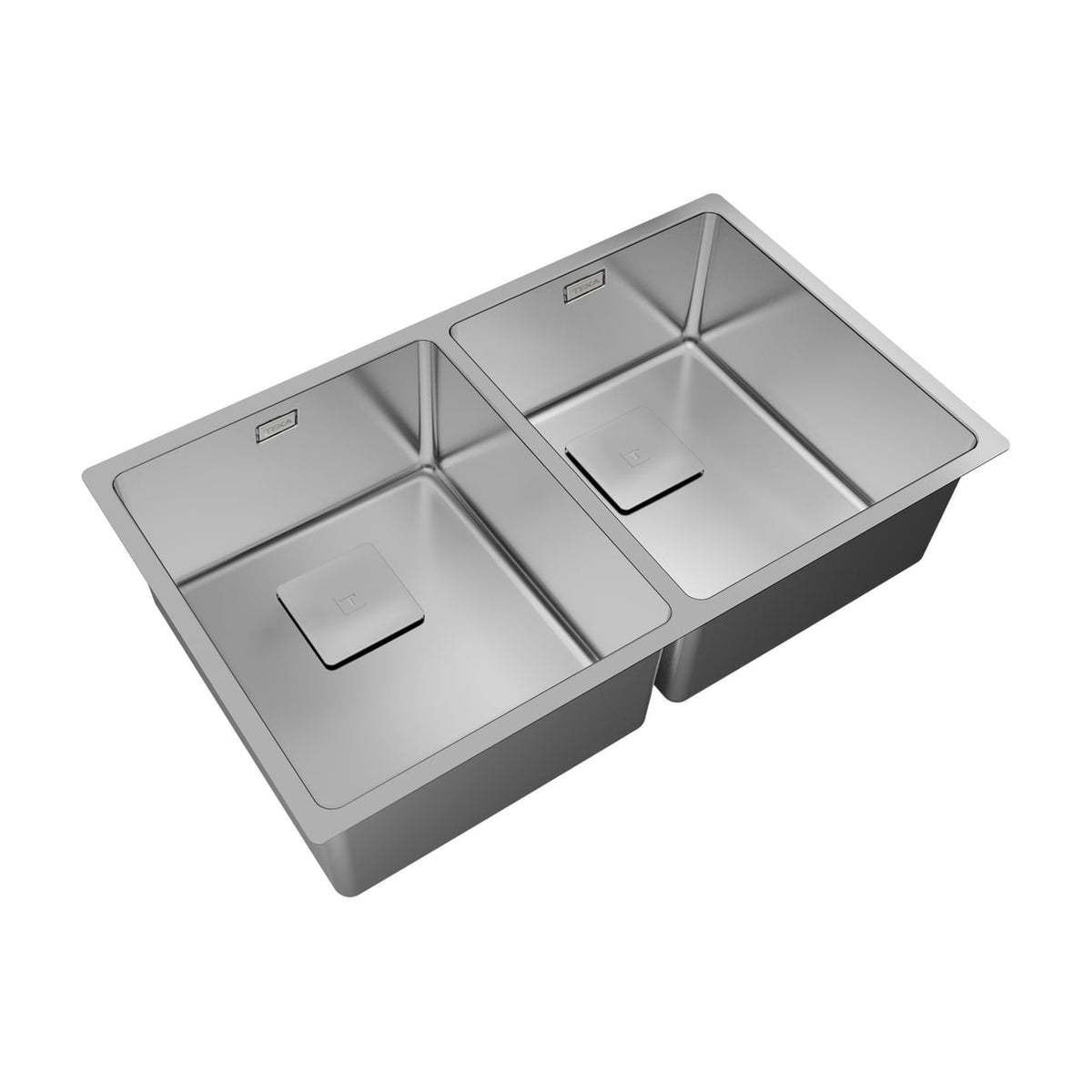 Fregadero Teka FlexLinea RS15 2C 740 de dos cubetas y triple instalación