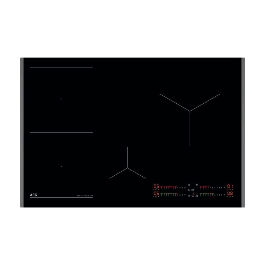 Placa de inducción AEG TI84IB30FB de 80 cm y 4 zonas