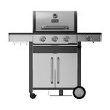 Barbacoa de gas Black+Decker BXOG12950E con 3 quemadores y quemador lateral
