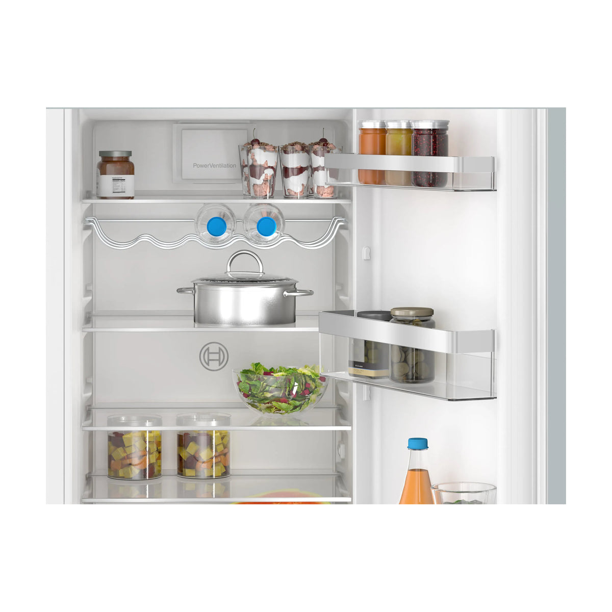 Frigorífico de una puerta Bosch KIL82VFE0 integrable, 280 l, clase E