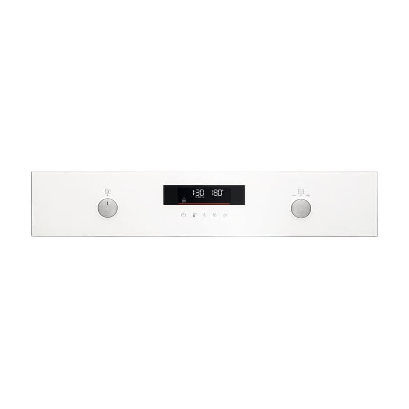 Horno multifunción AEG BPS535160W pirolítico de 71 l, cristal blanco
