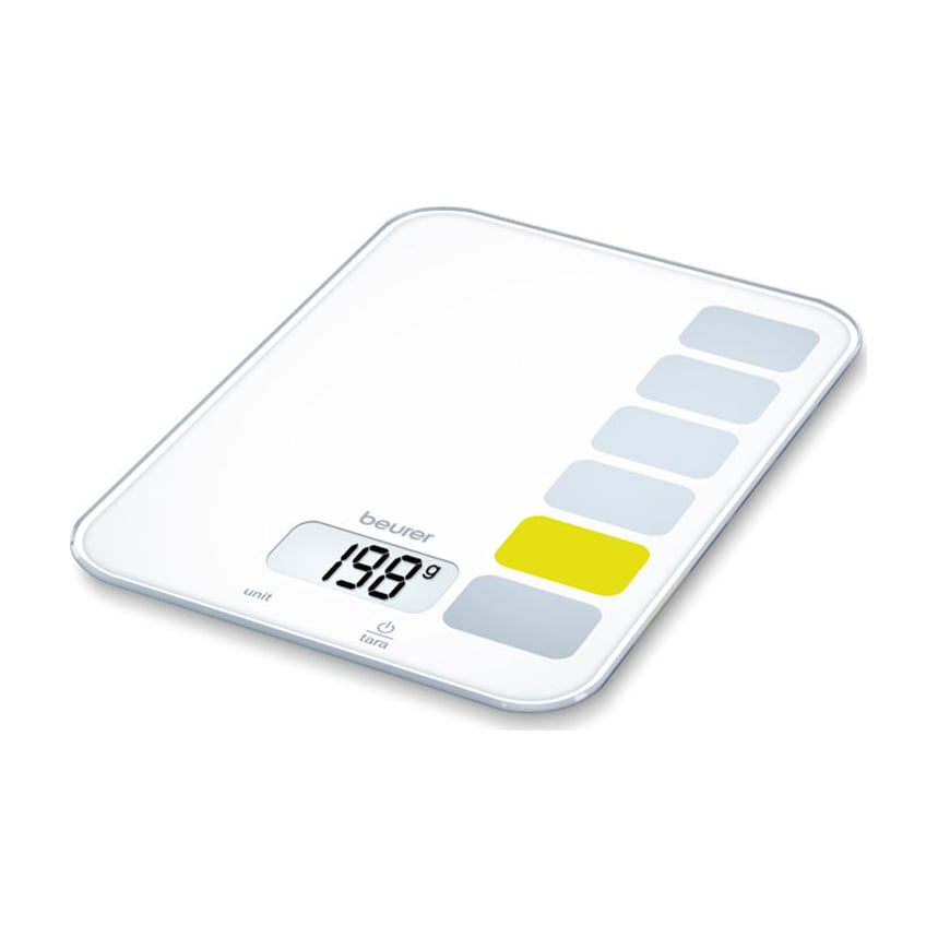 Báscula de cocina Beurer KS 19 Sequence digital, 5 kg y graduación de 1 g