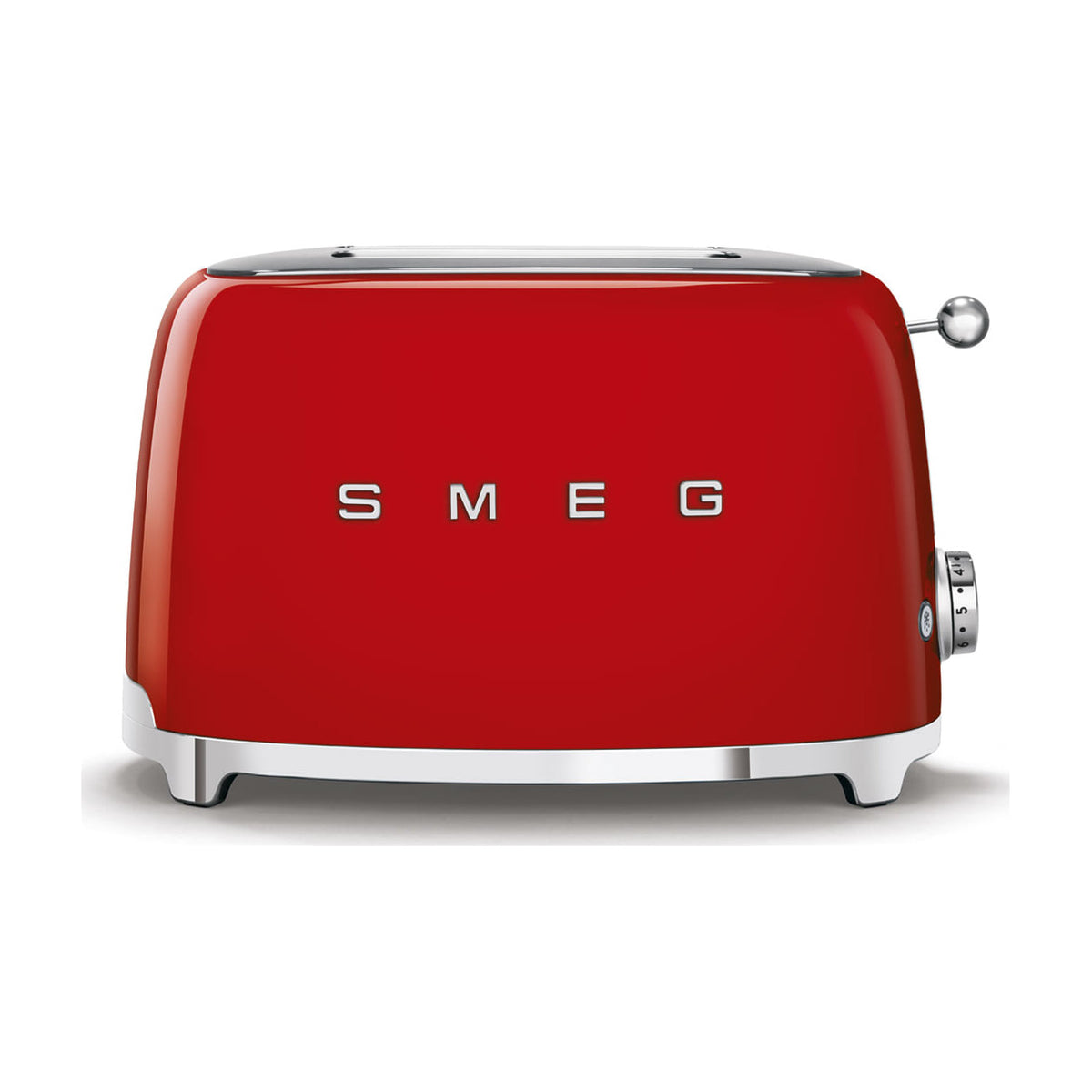 Tostadora Smeg TSF01RDEU de 2 ranuras, 950 W