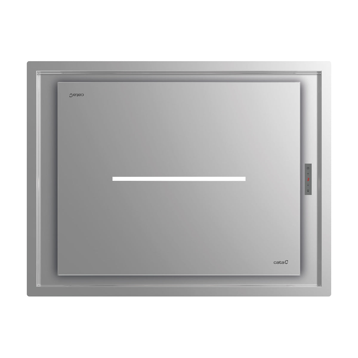 Campana de techo CATA Isla Bennu Slim 900 X, inox, 86 cm y LED