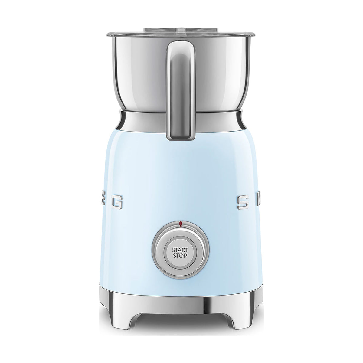 Espumador de leche Smeg MFF11PBEU por inducción, 500 W, azul